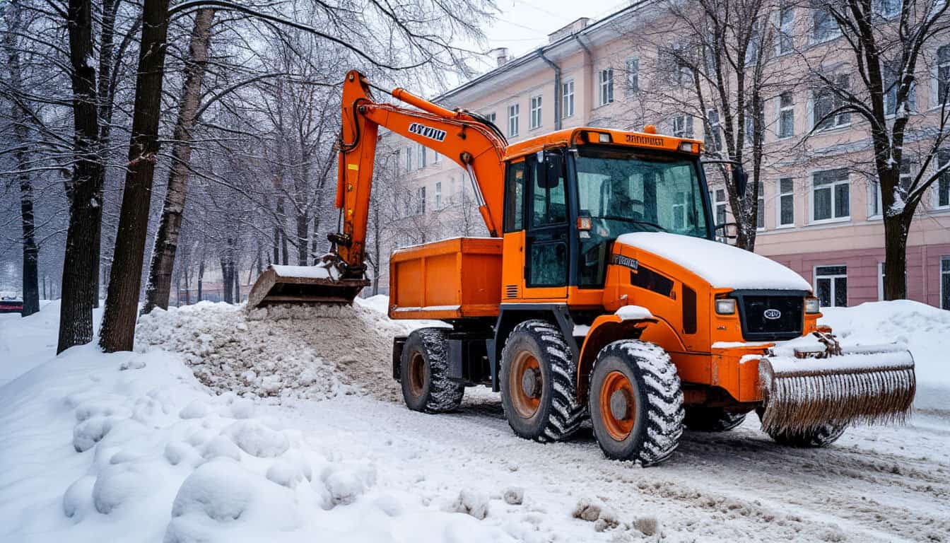 Какие виды спецтехники востребованы сразу после новогодних праздников